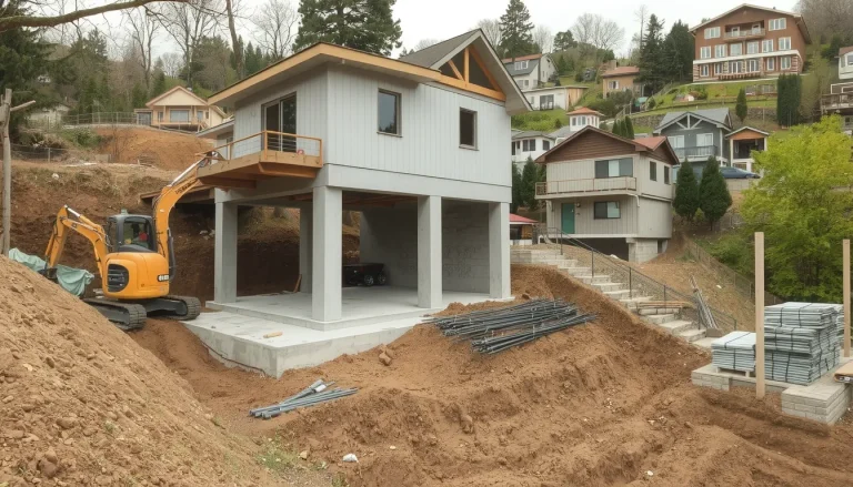 Construire sur un terrain en pente : le guide complet pour un projet réussi