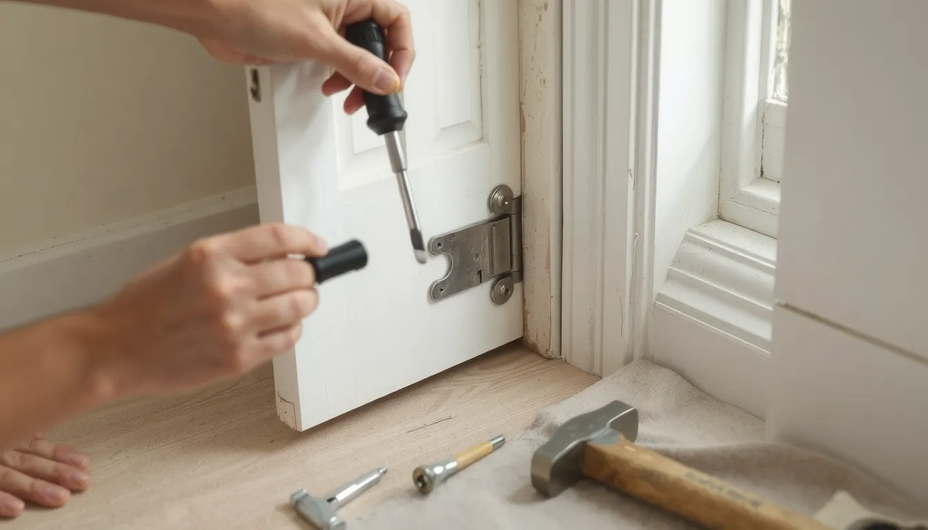 comment dégonder une porte