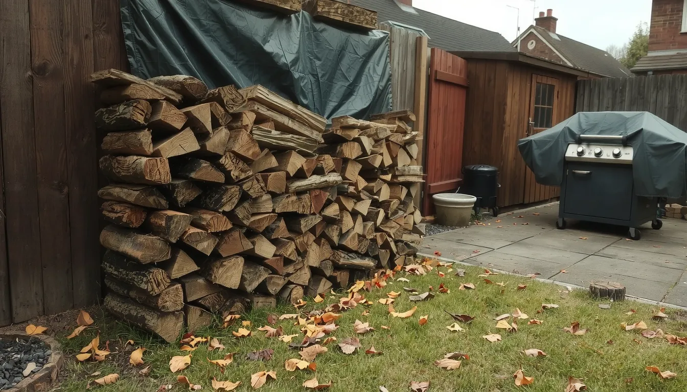 réglementation stockage bois de chauffage extérieur