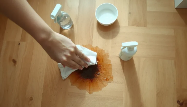 Tache sur du parquet : le guide pour détacher chaque finition sans l&rsquo;abîmer