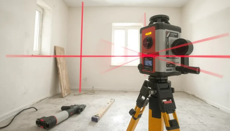 Comment utiliser un niveau laser : guide pas à pas pour débutants et bricoleurs